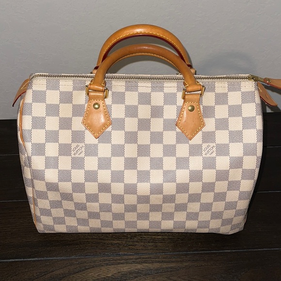 Louis Vuitton Handbags - Louis Vuitton Speedy 30 Damier Azur